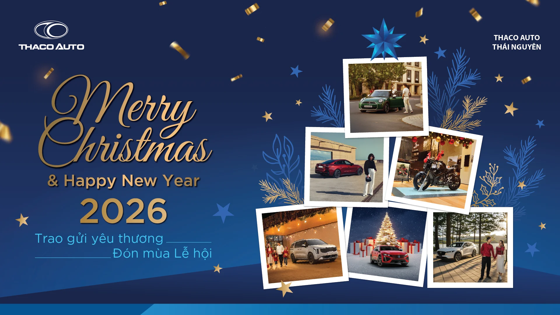 GIÁNG SINH AN LÀNH, CHÚC MỪNG NĂM MỚI 2026!