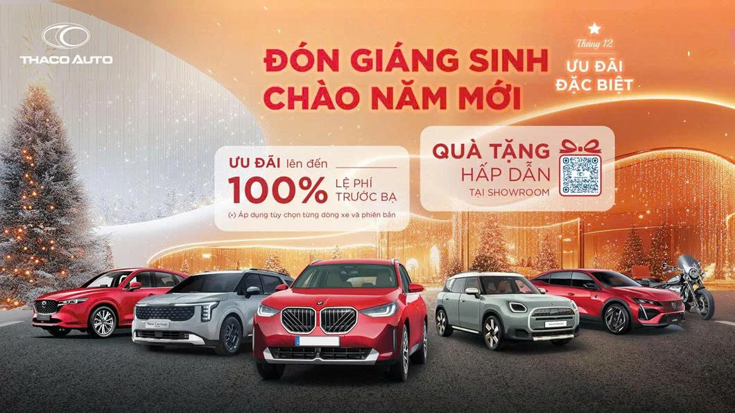ĐÓN GIÁNG SINH, CHÀO NĂM MỚI - ƯU ĐÃI & QUÀ TẶNG ĐẶC BIỆT