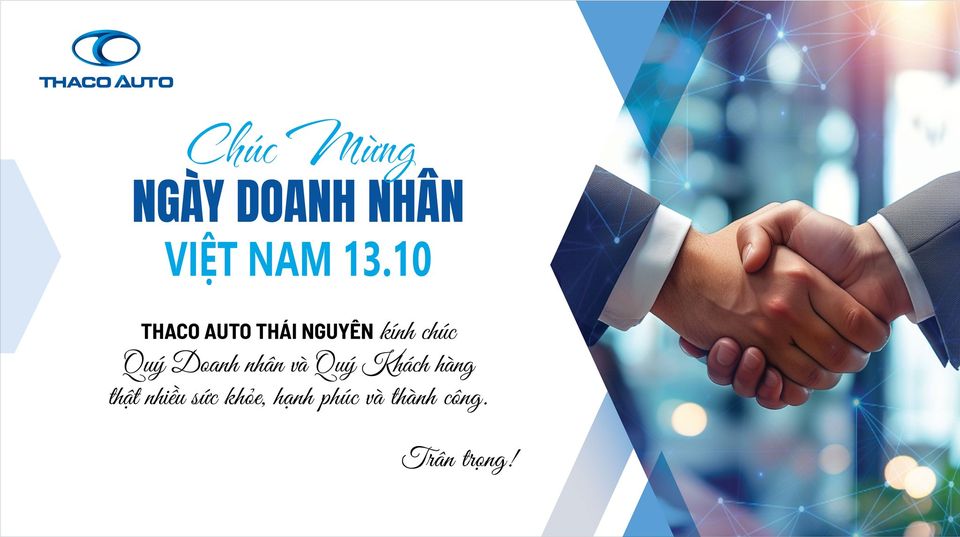 CHÚC MỪNG NGÀY DOANH NHÂN VIỆT NAM 13/10