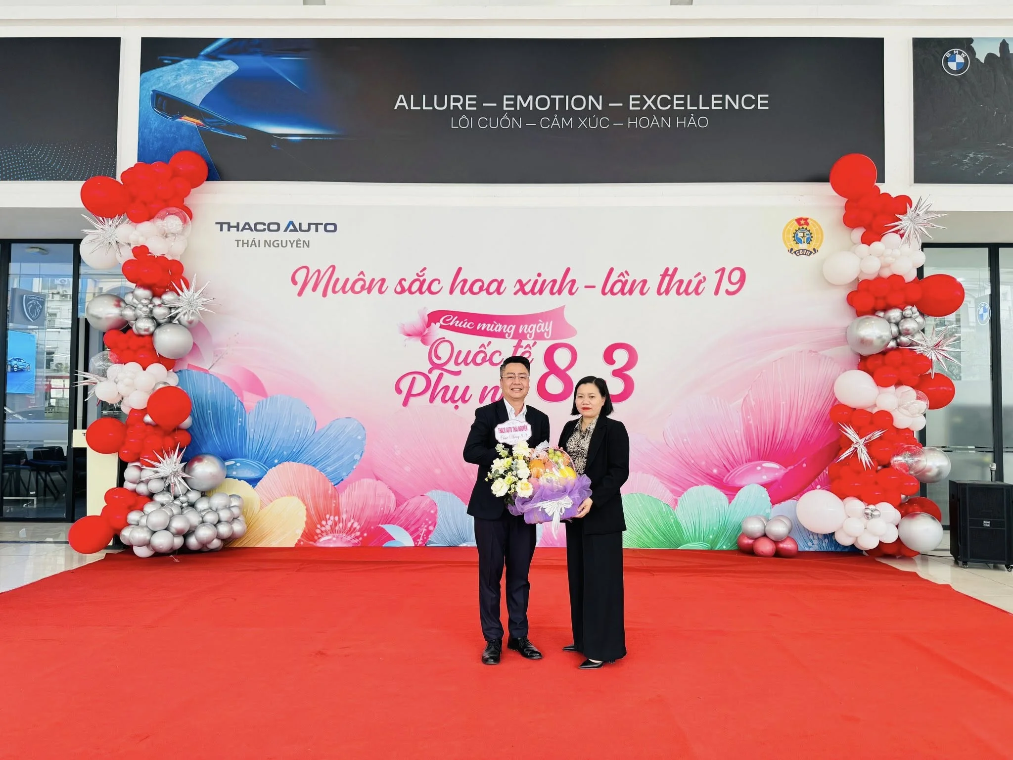 THACO AUTO Thái Nguyên Chúc mừng ngày 8/3