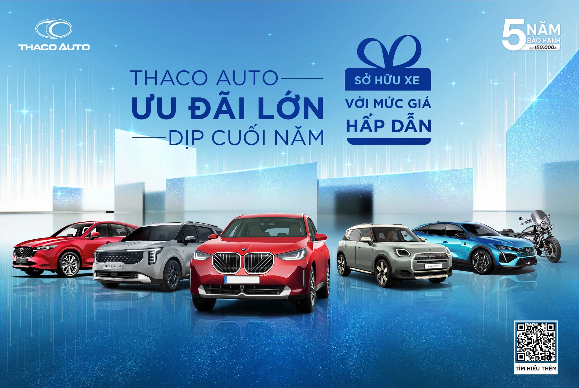 THACO AUTO THÁI NGUYÊN ưu đãi lớn dịp cuối năm