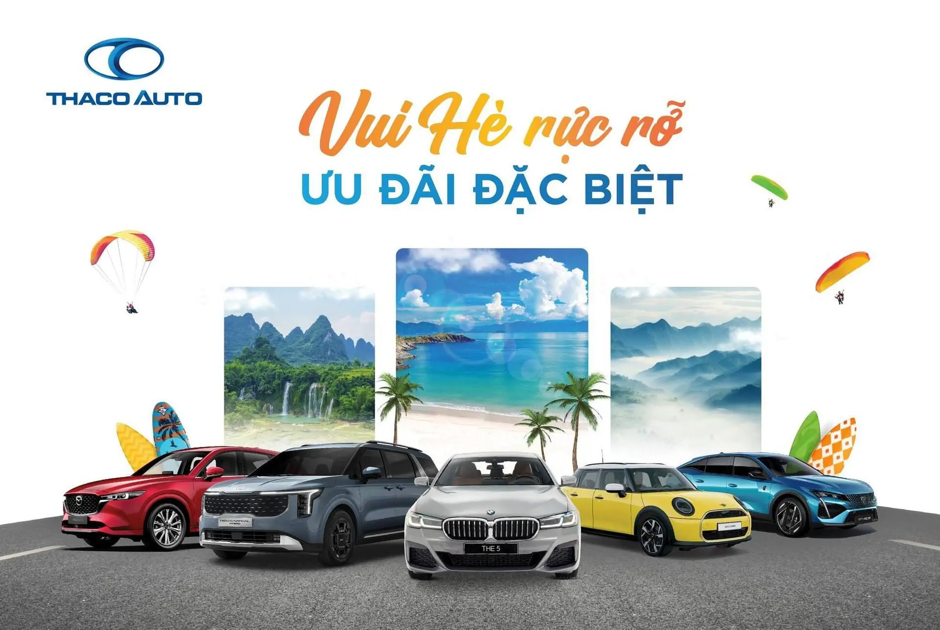 TRẢI NGHIỆM HÈ RỰC RỠ CÙNG THACO AUTO BẮC NINH VỚI NHIỀU HOẠT ĐỘNG HẤP DẪN