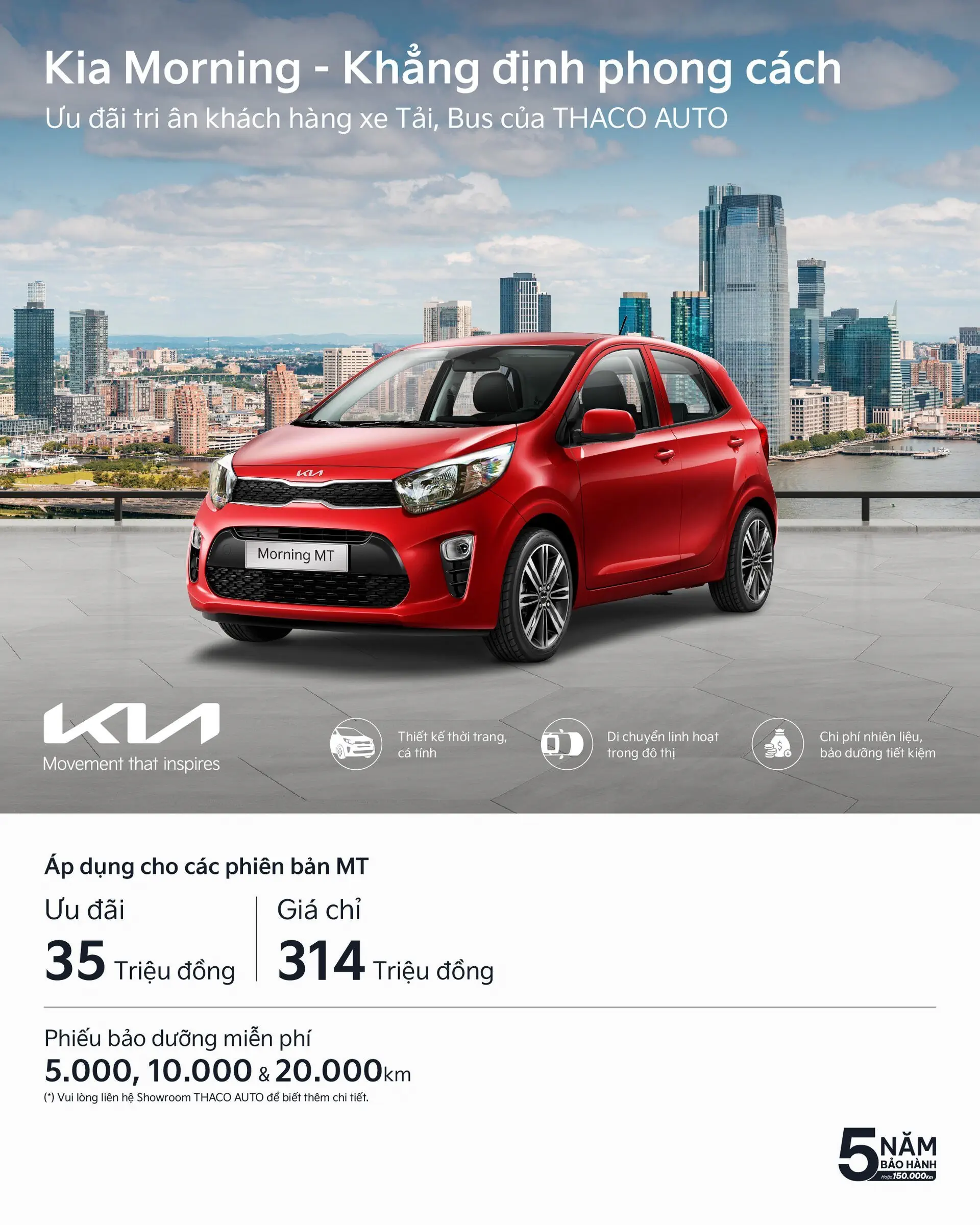 THACO AUTO ưu đãi đặc biệt tri ân khách hàng thân thiết của xe Tải, Bus