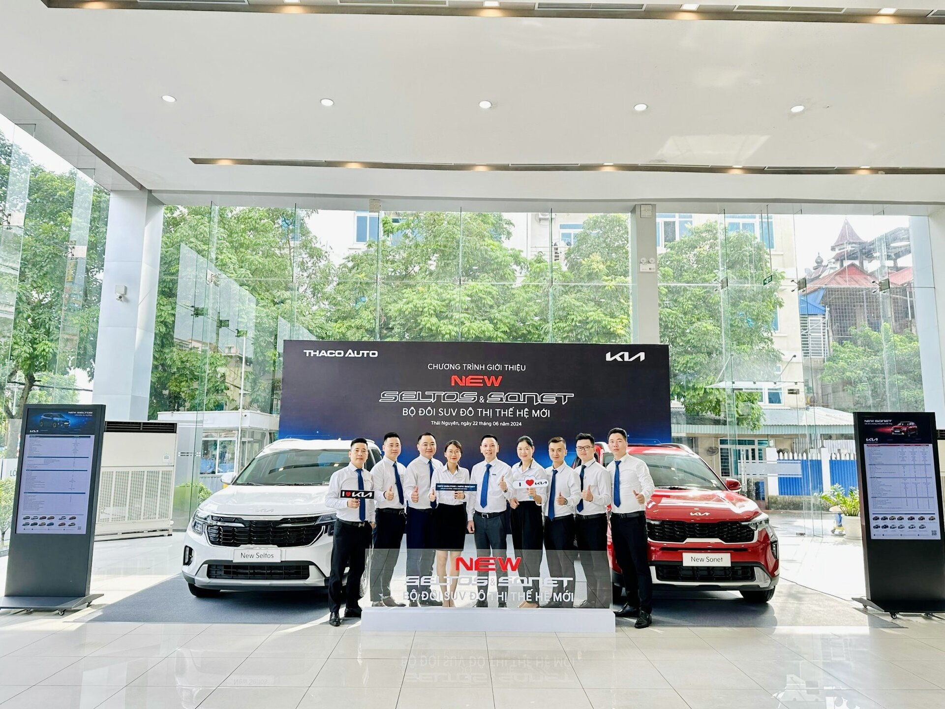 THACO AUTO THÁI NGUYÊN giới thiệu “ New Seltos & New Sonet  – Bộ đôi SUV đô thị thế hệ mới”