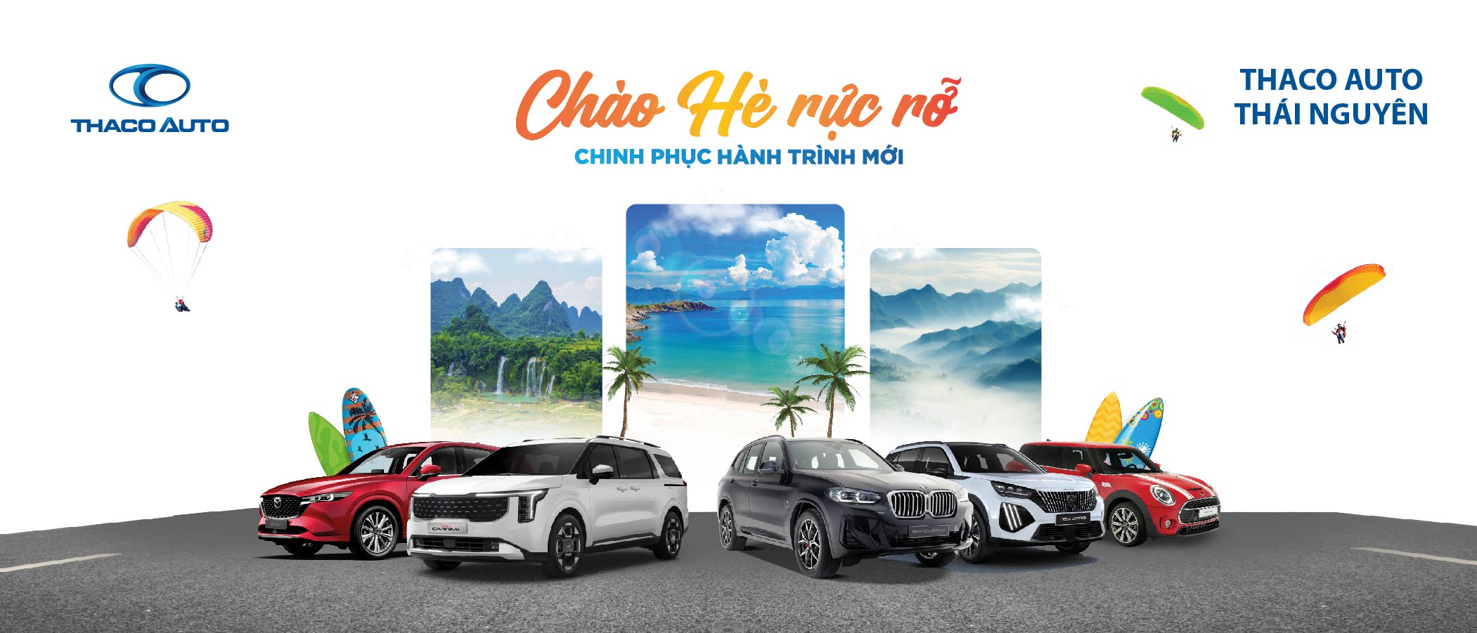 TRẢI NGHIỆM HÈ RỰC RỠ CÙNG THACO AUTO THÁI NGUYÊN VỚI NHIỀU HOẠT ĐỘNG HẤP DẪN