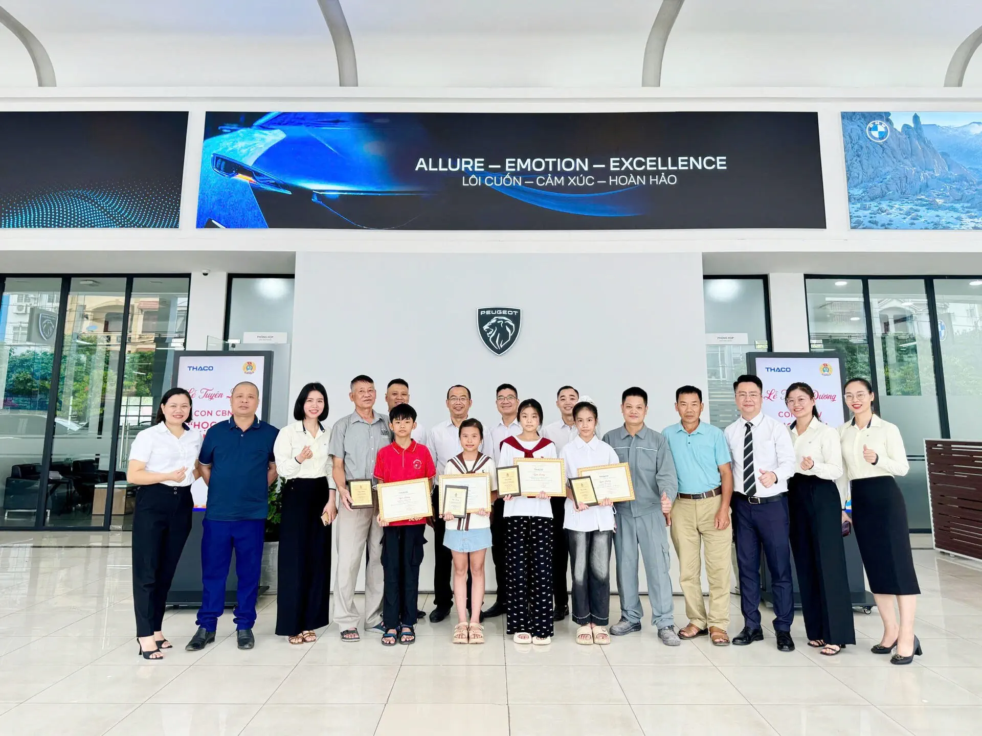 Thaco Auto Thái Nguyên tổ chức Lễ tuyên dương con CBNV “Học giỏi – Sống tốt” năm 2025